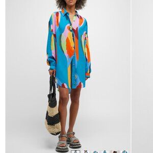 NWT Farm Rio Araraquara Shirtdress Coverup